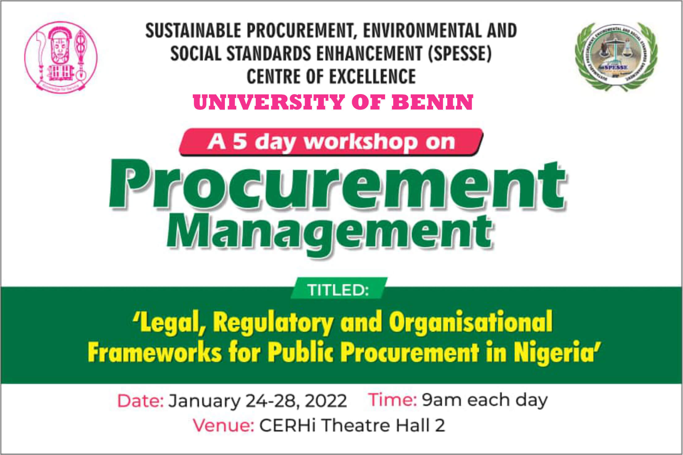 PROCUREMENT MANAGEMENT SHORT COURSE -MODULE 1_potrait